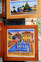 Brazil Photo - Fonte do Ribeirao, a painting of a well-known location in the Sao Luis historic center.