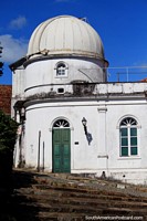 Astronomy Observatory in Ouro Preto, the domed white building. Brazil, South America.