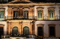 Baroque architecture originated in the 16th-century in Italy, it is very attractive, example in Ouro Preto. Brazil, South America.