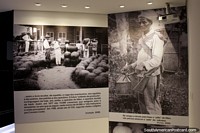 El Museo del Caucho (Museu da Borracha), fotos de recolectores de caucho, Rio Branco. Brasil, Sudamerica.