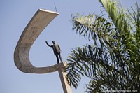 Larger version of JK Memorial, dedicated to Juscelino Kubitschek, the founder of Brasilia.