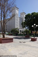 Republic Square and the cathedral in Cuiaba.