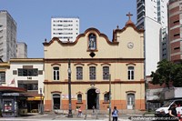 Iglesia de Sao Goncalo construida en 1724 en Sao Paulo. Brasil, Sudamerica.