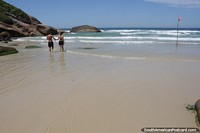 Playa Brava en Florianpolis, estado de Santa Catarina. Brasil, Sudamerica.