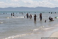 Great beach life and holiday in Florianopolis, Santa Catarina. Brazil, South America.