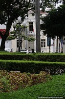 Larger version of House of Literature of Santa Catarina at Plaza XV of November in Florianopolis.