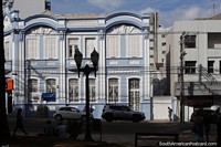 Historic building facade built in 1922 on the corner of Plaza Mal. Floriano in Passo Fundo.
