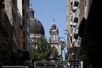 Torre y cpula de la Catedral Metropolitana de Porto Alegre. Brasil, Sudamerica.