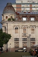 Office and bank building with dome, an antique structure in Pelotas.