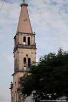 Bell tower of the Porto Church in Pelotas.