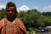 Mapuche, the indigenous people from south-central Chile and southwestern Argentina, Pucon.