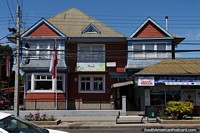 Big antique wooden house in Osorno built by the first immigrants.