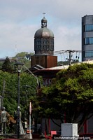 Chile Photo - Our Lady Carmen Church beside the plaza in Puerto Montt.