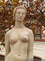 Naked art, a lot of it on Avenida Francisco de Aguirre in La Serena. Chile, South America.