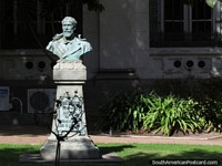 Jorge Huneeus (1835-1889) bust in Santiago, author of the constitution. Chile, South America.