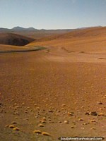 Looks like the surface of Mars, terrain between Paso de Jama and San Pedro. Chile, South America.