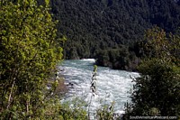 The ferocious Futaleufu River where rafting, kayaking and other adventure sport is undertaken! Chile, South America.