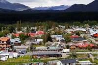 Cochrane, one of the stops along the Carretera Austral in the Patagonia. Chile, South America.