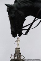 Chile Photo - Horse descends from the sky to pluck Maria Auziliadora and her baby from the church in Punta Arenas.