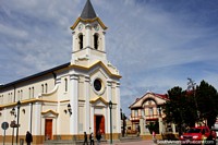 Church - Parroquia Maria Auxiliadora in Puerto Natales. Chile, South America.