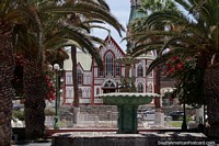 S. Marks Catedral em Arica, construïdo em 1876 depois de um terremoto destruiu a igreja original. Chile, América do Sul.