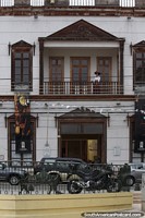 Palácio Cultural (2012, edifício original 1892), em 1917 foi o Palace Hotel, Coquimbo. Chile, América do Sul.