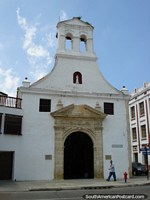 Church Iglesia de la Santa Orden in Cartagena. Colombia, South America.