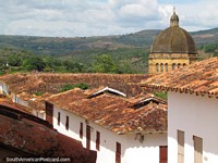 Barichara é a jóia na coroa de cidades coloniais no païs. Colômbia, América do Sul.