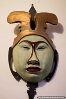 Colombia Photo - Japanese style mask created by Luis Alberto Acuna at his museum in Villa de Leyva.