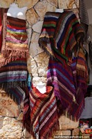 Colombia Photo - Thinner cotton shawls for warmer weather for sale in Guatavita.