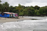 Arriving at Juanchaco beach, an hour north of Buenaventura. Colombia, South America.