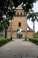 Iglesia histórica de Cúcuta en Villa del Rosario donde se redactó y firmó la primera constitución de Colombia. Colombia, Sudamerica.