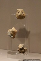 Small ceramic figures including a from at the Archaeological and Ethnographic Museum in Puerto Berrio.