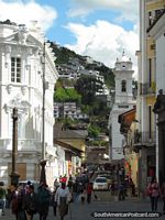 Ecuador Photo - Walking around Quito historical area.