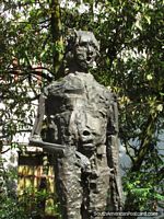 La Parole sculpture in Quito. Ecuador, South America.