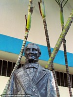 Diego de Noboa y Arteta (1789-1870), former president, statue in Guayaquil. Ecuador, South America.
