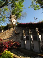 El museo de la fortaleza en la cima de colina de Santa Ana en Guayaquil. Ecuador, Sudamerica.
