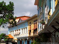 Verso maior do Las Penas, uma vizinhana onde muitas pessoas famosas do Equador viveram, Guayaquil.