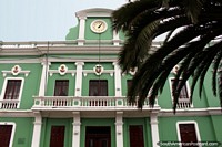 Building where Manuel de Echeandia (1783-1850) was born in Guaranda, a fighter for the independence of Venezuela. Ecuador, South America.