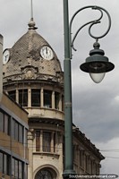 Correos del Ecuador, the post office building in Riobamba. Ecuador, South America.
