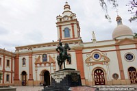 San Francisco Church in Loja, started in 1548, built in 1564, rebuilt after 1749 earthquake. Ecuador, South America.