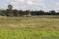 Farm house and open farmland around Tavapy.
