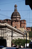 Paraguay Photo - Iglesia de la Encarnacion, church made from bricks in Asuncion.