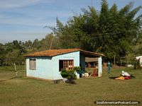 Casa de païs simples entre Cidade do Este e La Colmena. Paraguai, América do Sul.