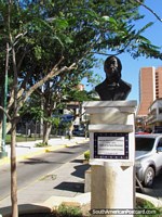 Homenagem a Miguel Hidalgo y Costilla (1753-1811), um sacerdote mexicano e lïder de independência, Asunción. Paraguai, América do Sul.