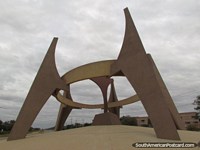Paraguay Photo - The monument at the entrance to Filadelfia.
