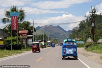 Arriving in Tingo Maria by road from Pucallpa, a journey through the Amazon.