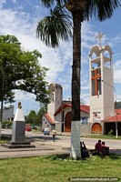 Cathedral in Tingo Maria - Parroquia Santa Teresita del Nino Jesus. Peru, South America.