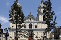 Church of San Pedro, baroque-style interior, 17th-century church in Lima. Peru, South America.