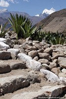 Peru Photo - Amazing views of the snowy mountains in Caraz from the ruins of Tumshukayko.